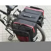 Panniers S MTB自転車キャリアリアラックバイクトランク荷物パニエバックシートダブルサイドサイクリングバイシクルバッグ耐久性0201