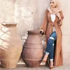Этническая одежда на Ближнем Востоке Арабские абая -мусульманина -мусульманские женщины из турецкого платья с длинным платьем макси -хала