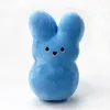 wholesale Sublimation Easter Bunny Peeps Party Supplies peeps plush Bunny Rabbit Dolls Simulation Stuffed Animal for kids Gift Soft Pillow