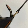 Bolso Ava Hobo Saffiano En Lona Triomphe/Adornos En Piel De Becerro Se Puede Llevar En El Hombro Y En La Mano Cierre Con Cremallera Bolso Lady Fashion Con Acabado Dorado