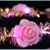 Flores decorativas grinaldas luminadas coroa de coroa de flores luminosas para a cabe￧a da coroa para a festa do casamento no mercado de festas no mercado de garland￪s brinquedo