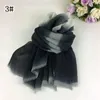 Scarves Luxury Ombre Tie Dye Gold Glitter Cotton Crinkle Shawls Muslim Hijab Shimmer Wrinkle Crumple Bubble 10PCS/LOT