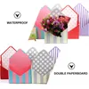 Presentförpackning Box Paper Flower Packaging Packing BouquetFresh presenterar Floral CollocationFor Wrapper Envelope Florist Basket