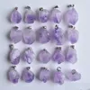 魅力Irregar Amethyst Pillar Natural Stone Chakra Healing Crystal Pendant Diy Necklace Earrings Jewelry Making Drop Defive Dhgarden DH14K