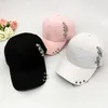 Top kapakları açık spor beyzbol şapkası bahar yaz zinciri çember güneş şapkaları ayarlanabilir erkekler kadın başlıklar moda hip hop şapkası g230201