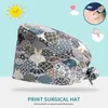 Berets Accessories Scrub Hat With Sweatband Adjustable Hats Head Cover For Women And Men Pet Vet Caps Button