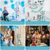 Andra evenemangsfestleveranser 73/93 cm Big Number Frame Stand Balloon Filling Box DIY Baby Shower Anniversary Wedding Decoration 230131