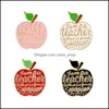 Broches Broches Alliage Apple Cuisson Peinture Pin Enseignants Cadeau 4 Couleurs Broche Personnalité Originalité Bijoux Je Suis Un Enseignant 1 4Bl 79C3 Dhgqx