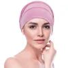 Beanies Beanie/Skull Caps Fashion Lady Slouchy Hats Soft Elastic Sleep Cap Stretchy Sleeping Hair Wrap Headwear For Women Chemo Bonnet Davi2