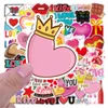 50 PCS Love Stickers I Love You Graffiti ملصقات Graffiti لـ DIY Luggage Luggable Skatoboard Potorboard Procycle Stickers W-268