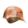 Berretti da baseball alla moda in velluto a coste tie-dye berretto da baseball invernale per uomo 2021 donna colore caramella caldo streetwear snapback cappello da camionista hip-hop G230201