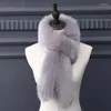 Foulards oreille fourrure écharpe femmes hiver mode chaud doux faux col croisé plus chaud enveloppement col moelleux épaissi