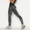 Yoga Outfit Sport Fitness Legging Women Camo Print Jogger Leggings Push Up Pantaloni a vita alta Running Abbigliamento da palestra Collant sexy Abbigliamento sportivoYoga