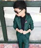 Suits Formal Kids Party 2Pc Boys clothes Formal Suit for Wedding Toddler Boy Blazer Suit dress Student School Ceremony Costumes 230131