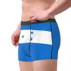 Underbyxor män trosor honduras flagga Honduran country boxer shorts polyester för pojkar manlig stor storlek