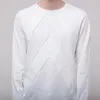 Men's T Shirts S-6XL 2023 Clothing Hair Stylist Fashion Original Knitted Vertical Cut Long Sleeve - Shirt Plus Size Costumes