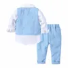 Abiti per ragazzi per matrimoni per bambini in ballo jazzer pantaloni blazer formali pantaloni per bambini performance performance uniform 230131 230131