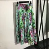 Dames sexy rok zomer mesh jurk dames meisjes designer jurk lange stretch taille retro effen geplooide letterprint jurk simia strandjurken zwarte kleur