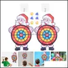 Feestdecoratie 2 sets grappig gooien plakkerige ballen doelen bord schieten drop levering home tuin feestelijke benodigdheden evenement dhbwz