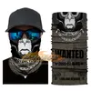 MZZ110 Motorfiets Face Mask Ghost Mask Biker Head Scarf Neck Masque Skull Halloween Face Shield Mascara Moto Riding Bandanas
