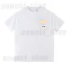 2023 Designer Summer Mens T-Shirt T Shirt Luxury Circle Classic Letter Print Horse London England Black White Tshirts Simple Cloth277G