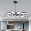 Pendant Lamps Swan Lamp Chrome/Black Modern LED Lights For Living Dining Room Bedroom Kitchen Bar Parlor El