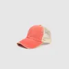 Bollmössor Kvinnor Baseball Cap Women's Ponytail Baseball Cap Summer Breattable Mesh Cap Cotton Outdoor Sunshade Cap för män och kvinnor G230201