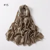 Foulards Viscose femmes écharpe argent miroitant musulman Hijab mode châles paillettes élégant Bandana enveloppes 10 pièces/lot