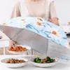 Andere keukengereedschap Multifunctioneel 70 cm Voedselisolatie Handkleedbare aluminium filmstofstofvrije restjes groentekleep maaltijd paraplu 230201