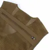 Kamizelki męskie kamizelka taktyczna płaszcz z biegiem sprzętu narzędzia letniego narzędzie kamizelki kieszonkowe kurtka bez rękawów mężczyzna 230131