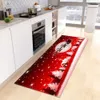 Carpet Christmas Kitchen Floor Mat Home Bedroom Living Room Kids Decor Hallway Entrance Doormat Bathroom Door Anti-Slip Foot Rug 230131