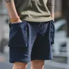 Męskie spodenki EWSFV Summer Nowy przybycie Mens Duże kieszenie Shorts Męskie sportowe sportowe luźne spodni ładunkowe Piąte spodnie Casual Spods G230131