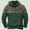 Men's Hoodies Vintage Western Ethnic Style Men's Hoodie Hooded Sweatshirt Geometric Harajuku Pullover Jacket Oversized Casual Streetwear