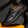 Dress Shoes Męskie Wygodne i oddychające buty biznesowe napędzające duży rozmiar 38-48 230201