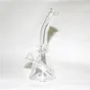 Hookahs glas bong dab oljeriggar bubblare mini glas vattenrör med 14 mm glidskålbit glas aska catcher