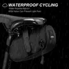 Panniers S Mountain Nylon Waterproof Storage Saddleミニ折りたたみ自転車シートテールバッグ実用ライディング機器0201