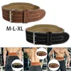 Ceinture de soutien de taille en cuir PU pour hommes, ceinture d'haltérophilie à dos large, protection pour Squats, musculation, gymnastique, dynamophilie