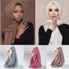 Schals 2023 Winter Frauen Schal Fashion Solid Weiche Lange Hijab Dame Schals Wraps Hals Warme Hijiabs Foulard Femme Kopf Schals