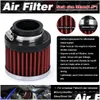 Luftfilter 1.5 38mm gr￤nssnitt Motorcykelbilintagfilter Cone Cold System Turbo Vent Crankcase Ait15 Drop Delivery Mobiles Motorc DH6E4