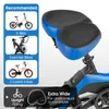 West Cykling Comfort Suspension Electric Bike Scooter Seat Pendlare Stationär träning Cykel Noseless Anti-Prostate Saddles 0131