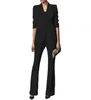 Men's Suits Women 2 Piece Slim Fit Fashion Notched Lapel Casual Pants Blazers Sets For Business Office (Jacket Pants)