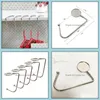 Hooks Rails Schoolbag Hook Desk Side Strong Loadbearing Primary And Secondary School Student Dormitory Mtifunctional Traceless Pun Dhhfq