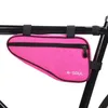 Panniers Cycling Bag Handlebar Waterproof Various Colors Storage Bags Triangle Pouch Holder Easy Installation Bike Accessories 0201