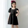 Dziewczyna ES Kids Nowe letnie dziewczyny słodkie puchanie maluch maluch dziecięcy sukienka dla dzieci #6208
