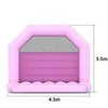 Индивидуальный розовый батут, надувной замок-батут, свадебный прыгающий джемпер, прыгающий центр для вечеринок на продажу