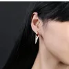 Boucles d'oreilles créoles DARHSEN marque Punk noir argent or couleur acier inoxydable unisexe femmes hommes hommes breloques bijoux de mode GE420