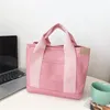 Bolsas de cosméticos feminino para lona-manobra mochila bolsa de compras Almoço para o outono da primavera