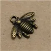 Charms 109Pcs Zinc Alloy Antique Bronze Plated Bumblebee Honey Bee For Jewelry Making Diy Handmade Pendants 21X16Mm 387 T2 Drop Deli Dhmn0