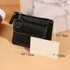 Wallets Women Small Coin Purse Bag Wallet Change Purses Zipper Money Bags Children Mini Leather Key Holder Clutch Pouch Cartera Y2301