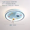 Ceiling Lights Nordic Children's Room Creative Astronaut Round Lamp Bedroom LED Living Decor Light Fixtures